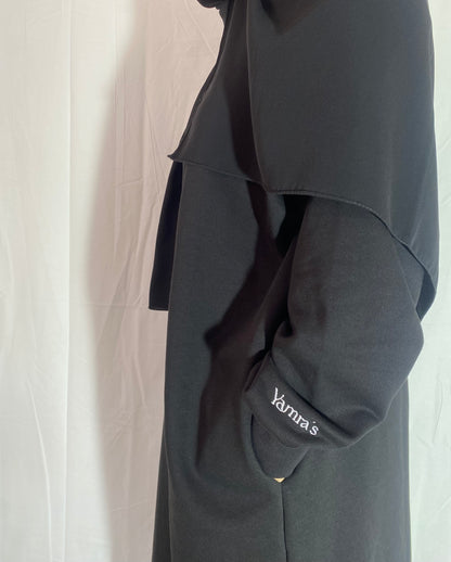 Robe en coton - Noir