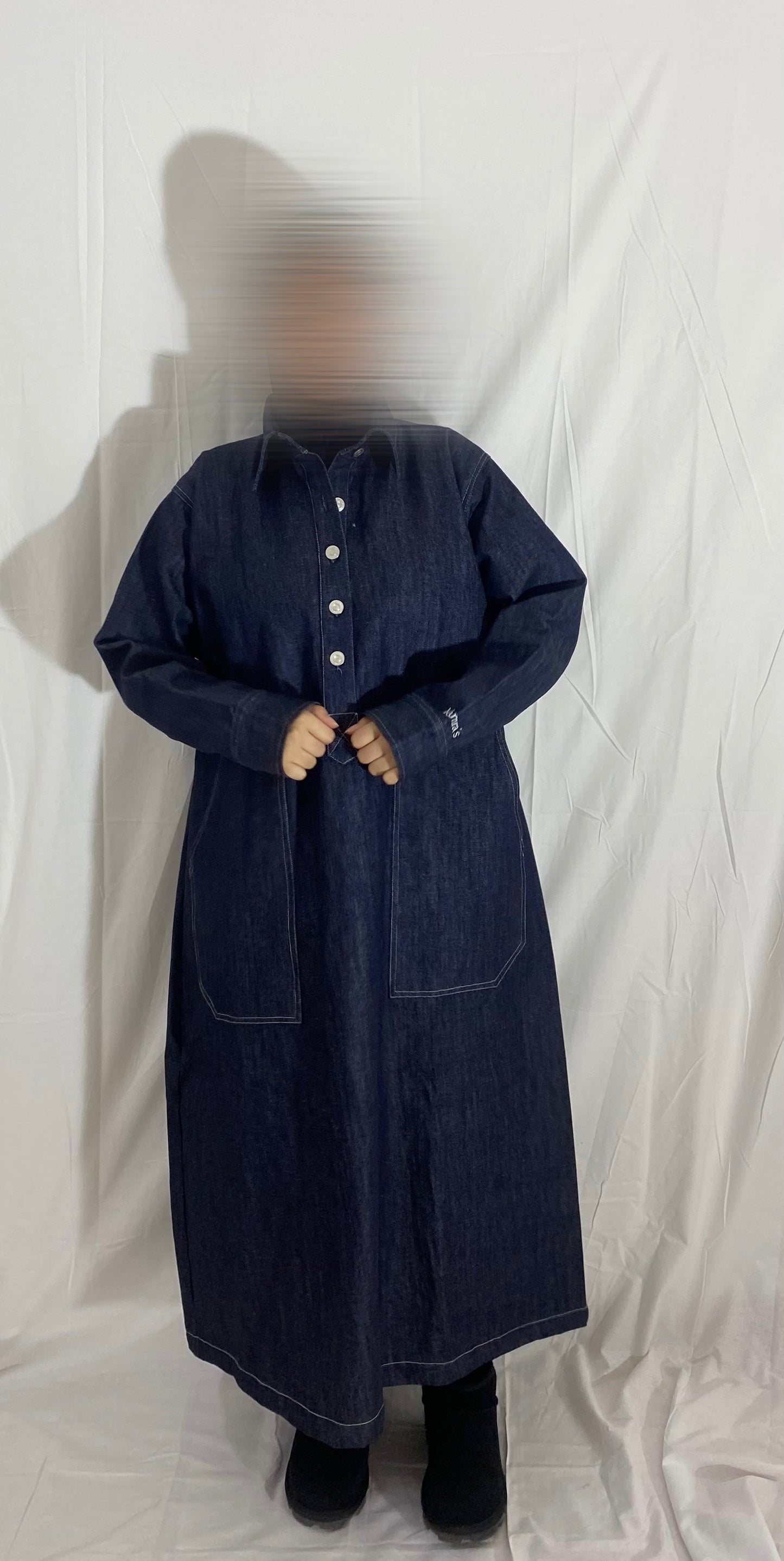 Robe en Denim Ample